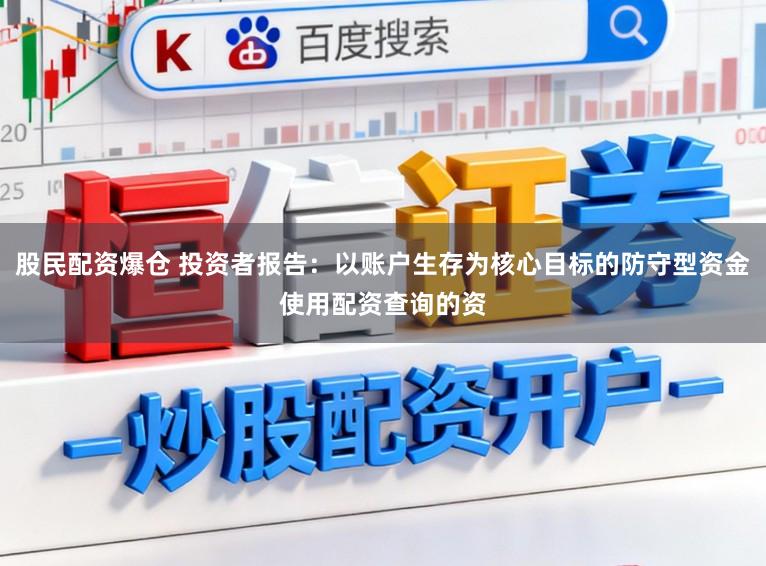 股民配资爆仓 投资者报告：以账户生存为核心目标的防守型资金使用配资查询的资