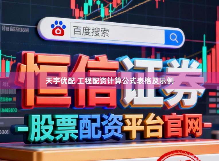 天宇优配 工程配资计算公式表格及示例